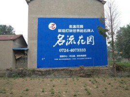 洞口农村墙体广告的长尾效应