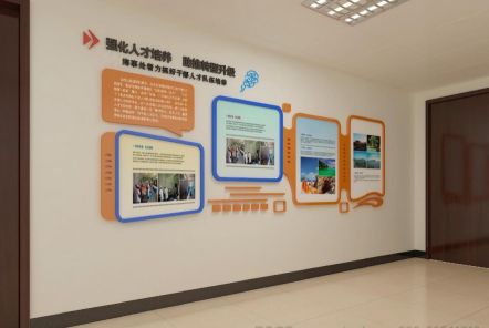 洞口如何才能设计出符合企业自身特征的文化墙？