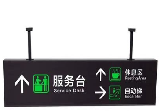 洞口吊牌灯箱制作流程。