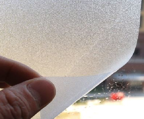 洞口玻璃门外面粘广告用什么材料好？