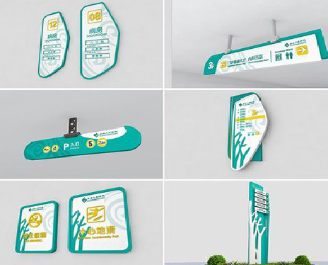 洞口广告标牌选材的问题。