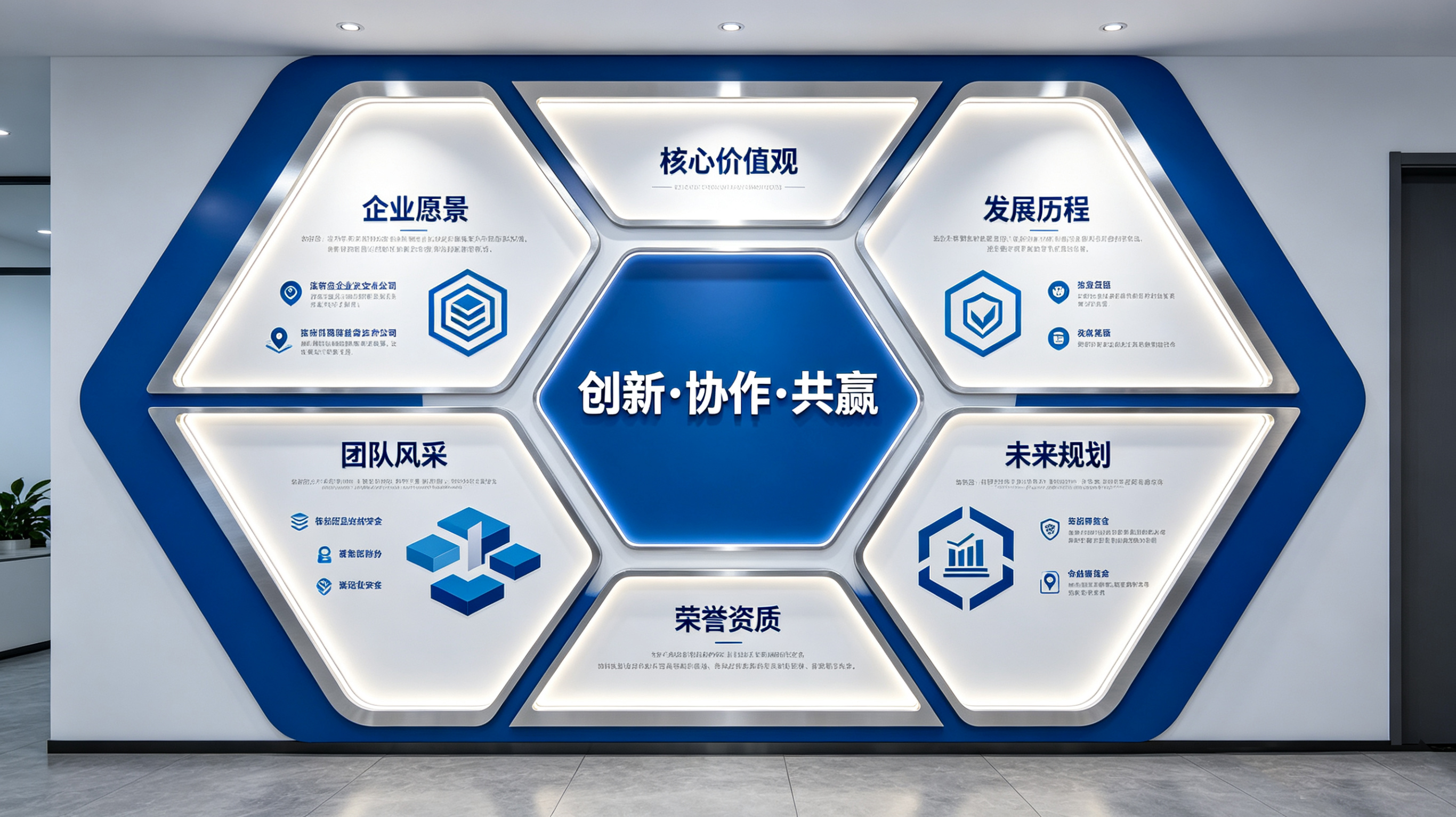 洞口企业文化墙六边形避坑指南（新手常犯5个错误）